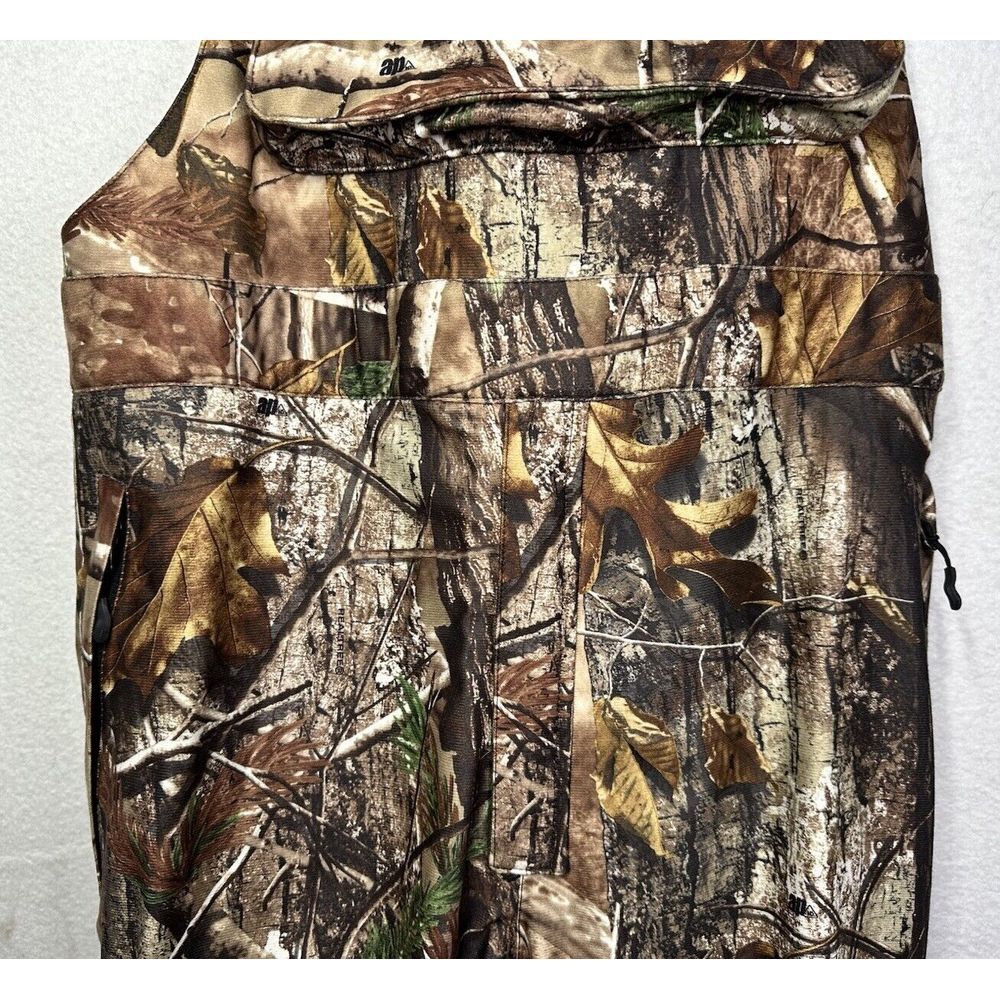L.L. Bean Bib Insulated Overalls Mens XL Tall Realtree Camo Adjustable Strap NWT - Picture 3 of 13